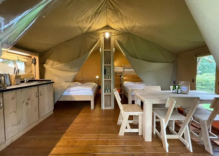 Tente de luxe Safari Tent M - Camp La Belle Vie Berdorf